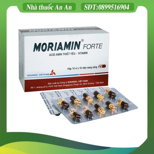 Thuoc bo sung acid amin vitamin Moriamin Forte