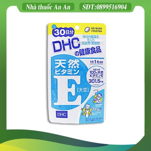 Vien Uong DHC Vitamin E Soybean 30 Days