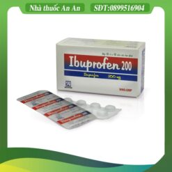 Thuoc giam dau khang viem Ibuprofen 200mg Nadyphar