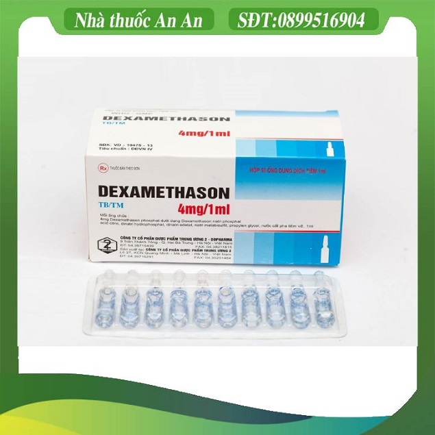 Dexamethasone được sử dụng trong điều trị các bệnh hô hấp như hen suyễn, ho, viêm họng, viêm phế quản