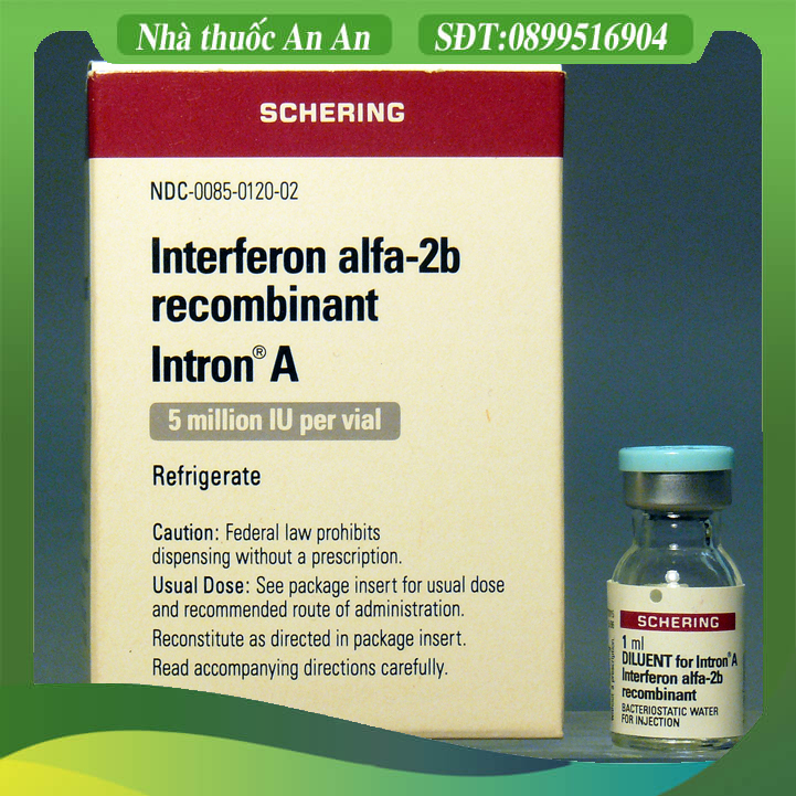 Thuốc Interferon Alfa 2B - Trị bệnh viêm gan B, viêm gan C 