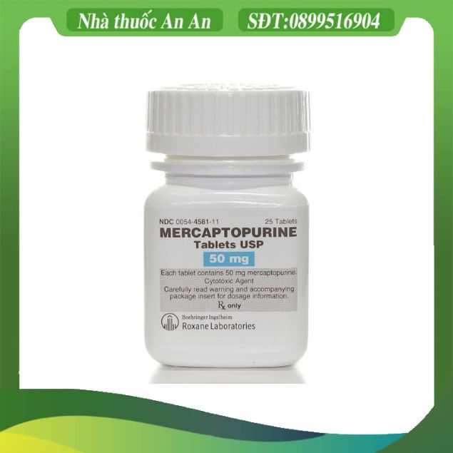 Thuốc Mercaptopurine là thuốc được chỉ định để điều trị bệnh bạch cầu cấp tính ở người lớn, kể cả thanh thiếu niên và trẻ em