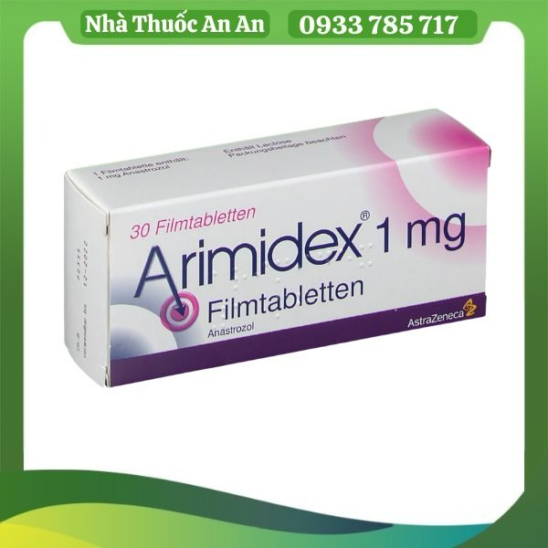 Công dụng, chỉ định thuốc Arimidex 1mg trong điều trị