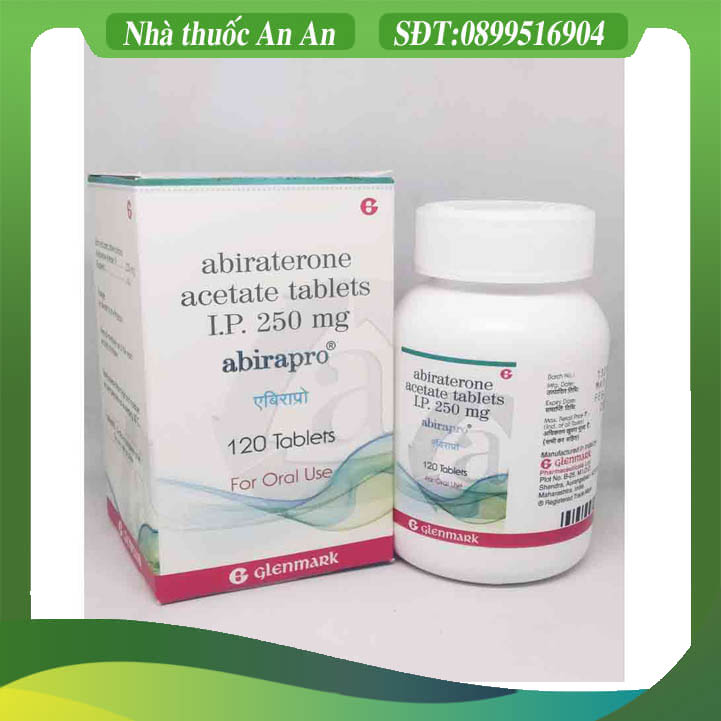 Thuốc abiraterone acetate công dụng và liều dùng
