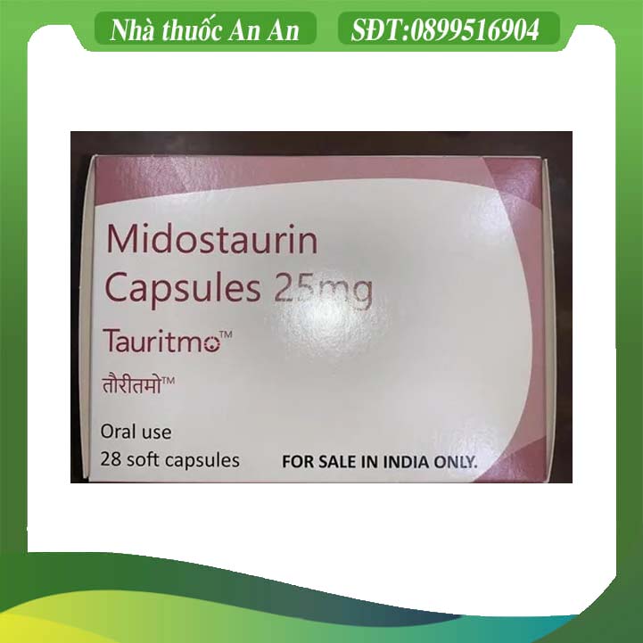 Thuốc Midostaurin điều trị bệnh bạch cầu tủy cấp tính
