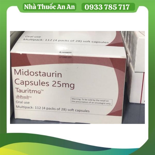 Thuốc Midostaurin điều trị bệnh bạch cầu tủy cấp tính