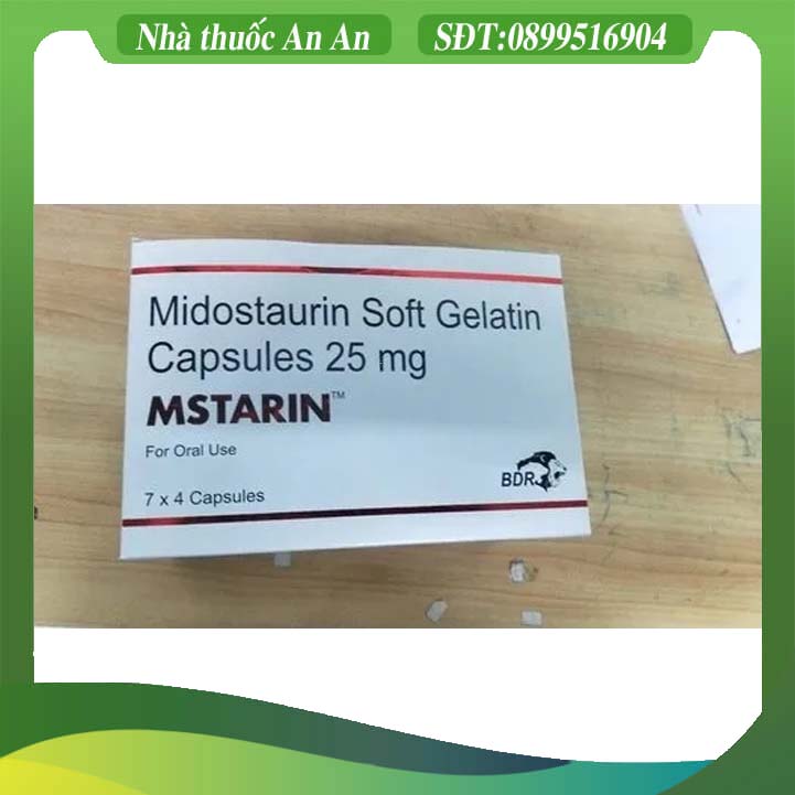 Hướng dẫn cách sử dụng thuốc Midostaurin