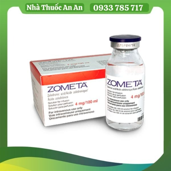 Thuốc Zometa 4mg/100ml Acid Zoledronic là thuốc gì? Giá bao nhiêu?