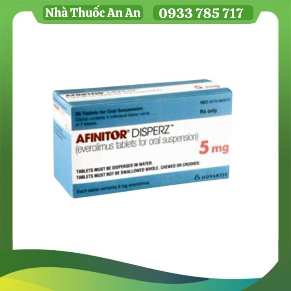 Thuốc Afinitor Disperz là thuốc gì?