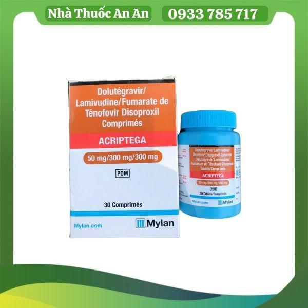 Thuốc Acriptega được sử dụng để điều trị cho bệnh nhân bị nhiễm HIV